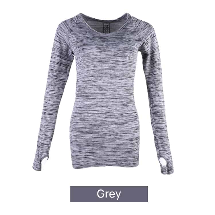 Gloria under scrub shirt in grey