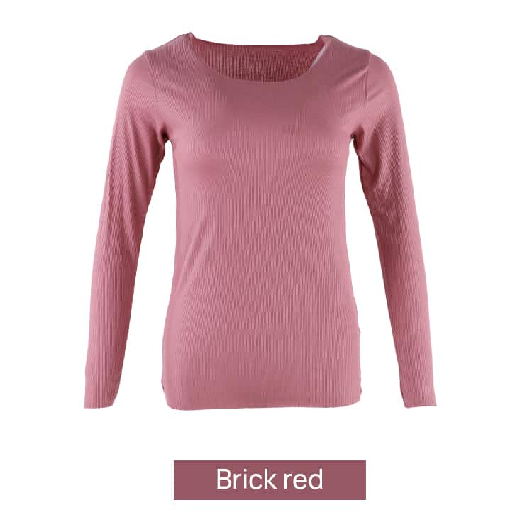 Juliana underscrub brick red