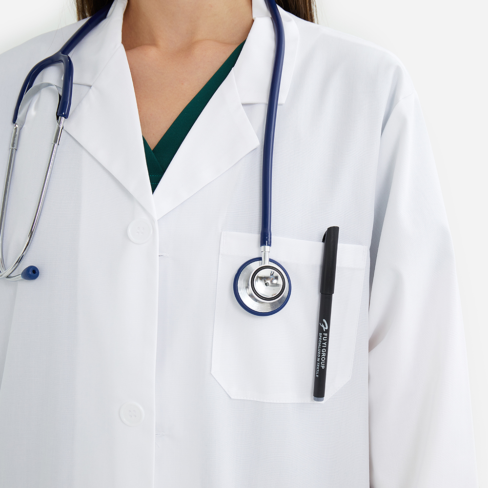 White coats for doctors and students